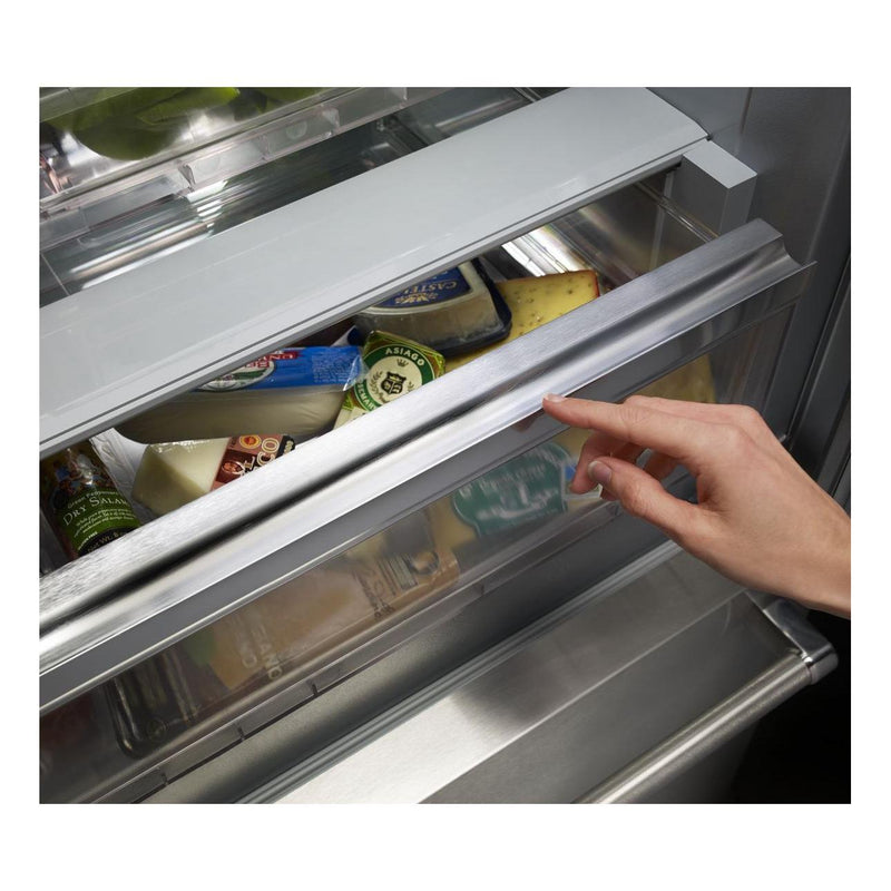  KitchenAid 36-inch, 20.8 cu.ft. Built-in French 3-Door Refrigerator with Internal Ice Maker KBFN506EBS IMAGE 8