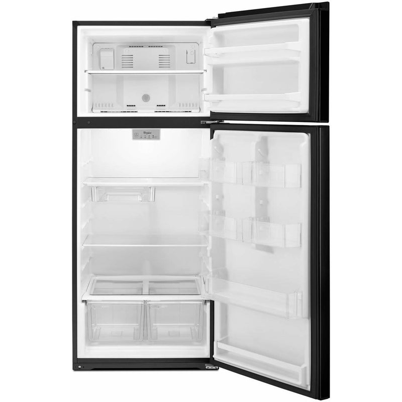  Whirlpool 28-inch, 17.64 cu. ft. Top Freezer Refrigerator WRT518SZFB IMAGE 2