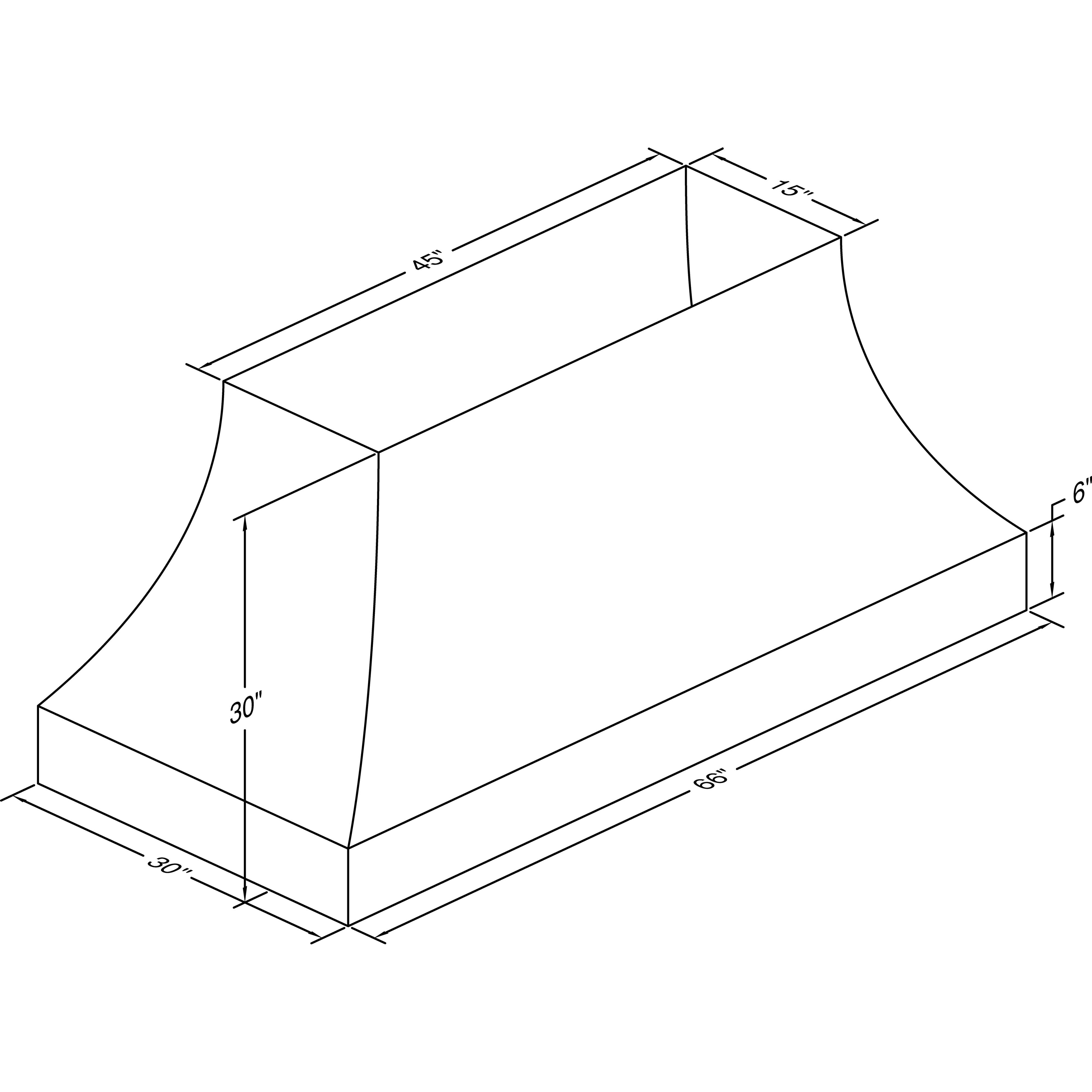  Vent-A-Hood 60-inch Ceiling Mount Range Hood JDIH466/C3SS IMAGE 2