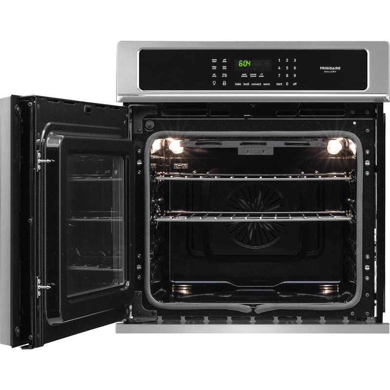  Frigidaire Gallery 27-inch, 3.8 cu. ft. Built-in Single Wall Oven with Convection FGEW276SPF IMAGE 3