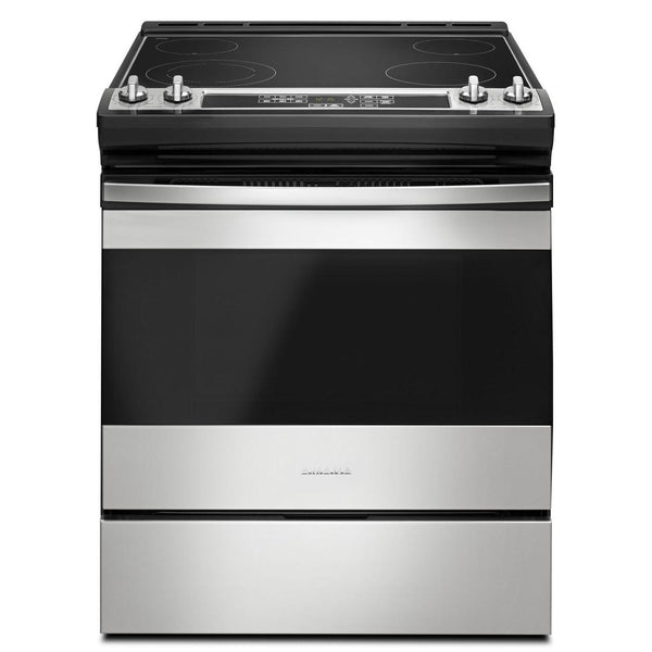  Amana 30in Slide-In Electric Range YAES6603SFS IMAGE 1
