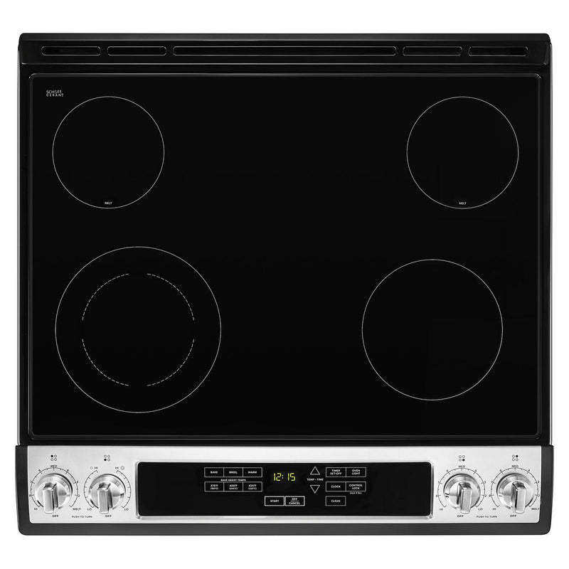  Amana 30in Slide-In Electric Range YAES6603SFS IMAGE 6