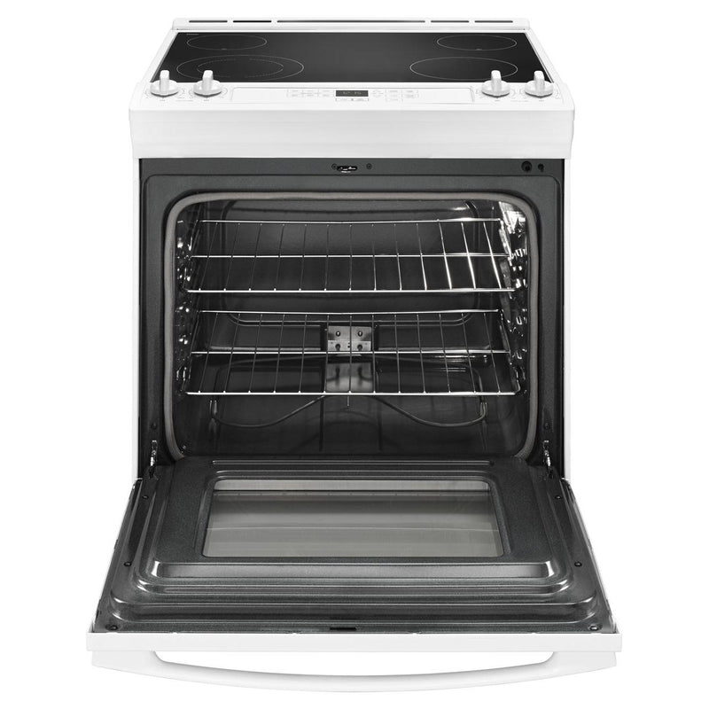  Amana 30in Slide-In Electric Range YAES6603SFW IMAGE 2