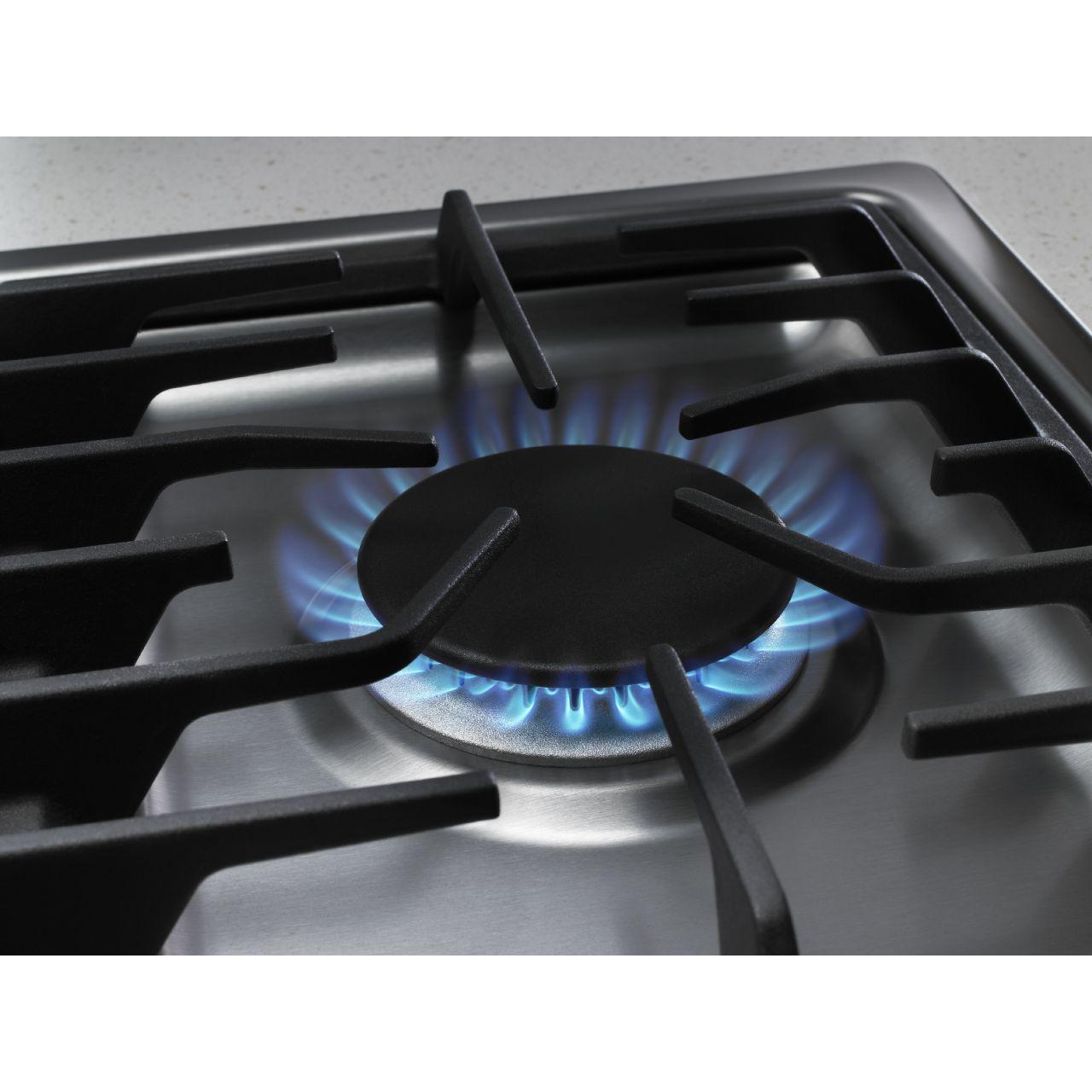  JennAir 36-inch Built-In Gas Cooktop with Downdraft Ventilation System JGD3536GS IMAGE 3