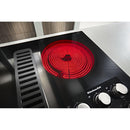  KitchenAid 36-inch Built-in Electric Cooktop with 5 Elements KCED606GBL IMAGE 4