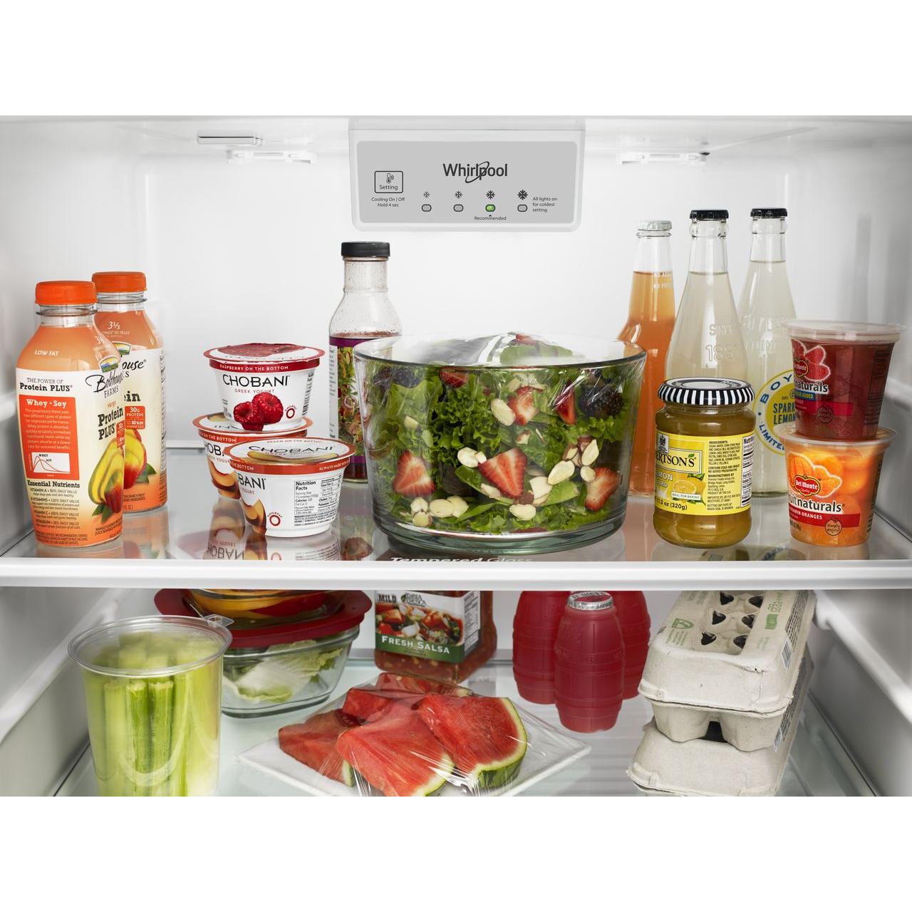 Whirlpool 28-inch, 17.64 cu. ft. Top Freezer Refrigerator WRT518SZFG IMAGE 7