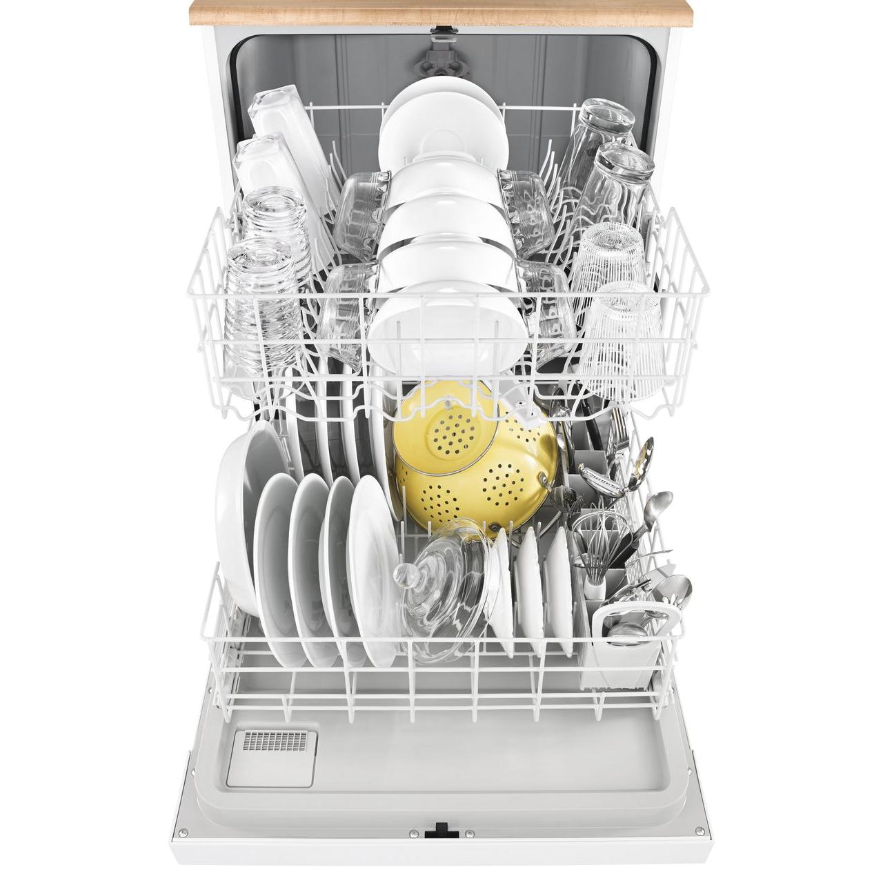  Whirlpool 24-Inch Portable Dishwasher WDP370PAHW IMAGE 4