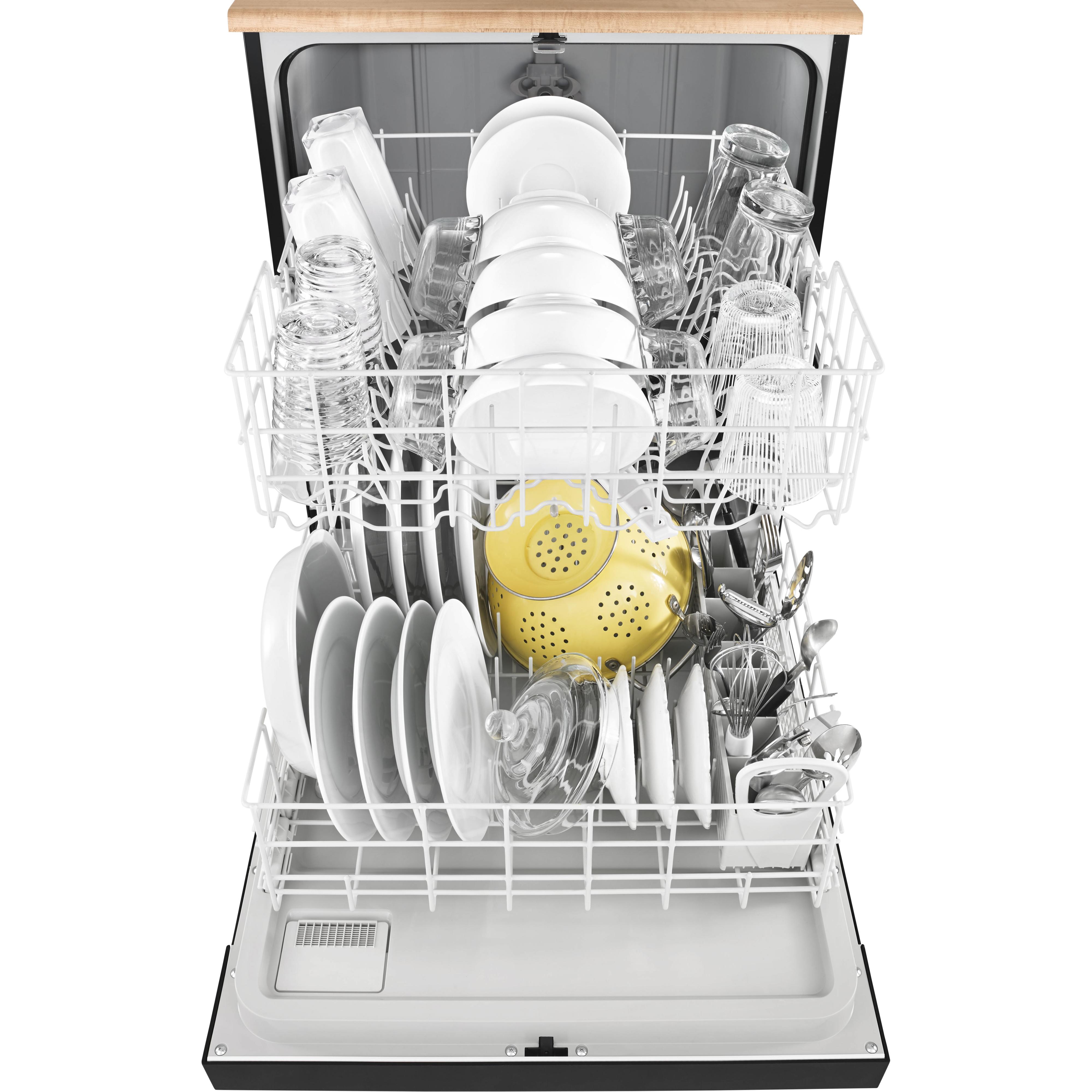  Whirlpool 24-Inch Portable Dishwasher WDP370PAHB IMAGE 4