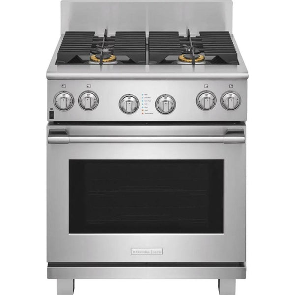  Electrolux Icon 30-inch Freestanding Dual-Fuel Range with Convection Bake E30DF74TPS IMAGE 1
