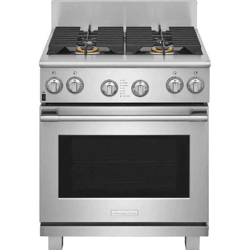  Electrolux Icon 30-inch Freestanding Dual-Fuel Range with Convection Bake E30DF74TPS IMAGE 1