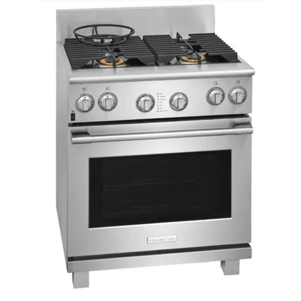  Electrolux Icon 30-inch Freestanding Dual-Fuel Range with Convection Bake E30DF74TPS IMAGE 4