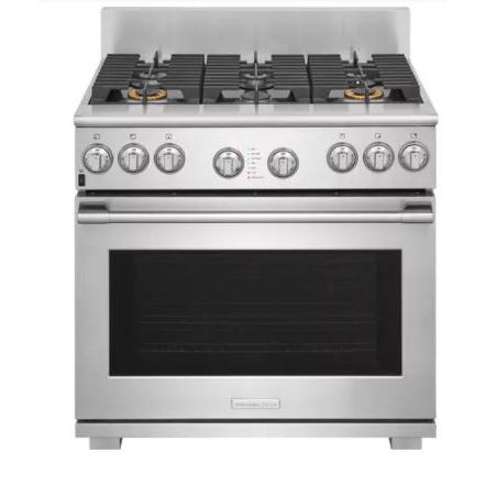  Electrolux Icon 36-inch Freestanding Dual-Fuel Range with Convection Bake E36DF76TPS IMAGE 1