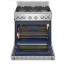  Electrolux Icon 36-inch Freestanding Dual-Fuel Range with Convection Bake E36DF76TPS IMAGE 2