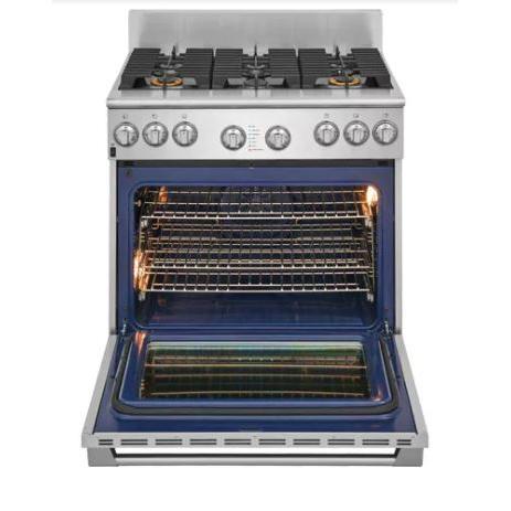  Electrolux Icon 36-inch Freestanding Dual-Fuel Range with Convection Bake E36DF76TPS IMAGE 2