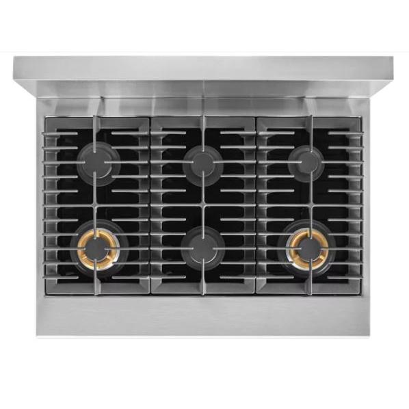  Electrolux Icon 36-inch Freestanding Dual-Fuel Range with Convection Bake E36DF76TPS IMAGE 3