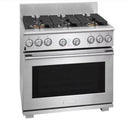  Electrolux Icon 36-inch Freestanding Dual-Fuel Range with Convection Bake E36DF76TPS IMAGE 5