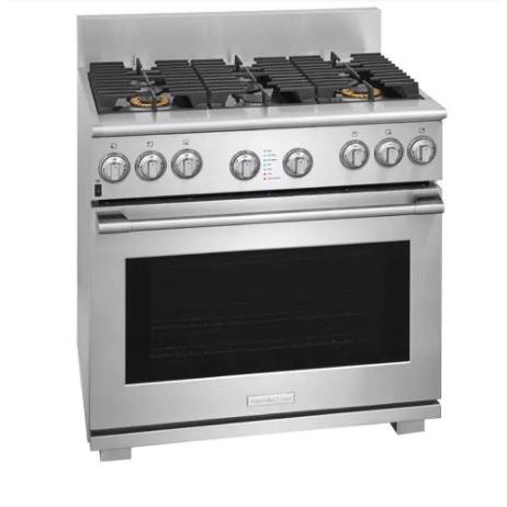  Electrolux Icon 36-inch Freestanding Dual-Fuel Range with Convection Bake E36DF76TPS IMAGE 5