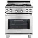  Electrolux Icon 30-inch Freestanding Gas Range with Convection Bake E30GF74PPS IMAGE 1