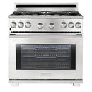 Electrolux Icon 36-inch Freestanding Gas Range with Convection Bake E36GF76PPS IMAGE 1
