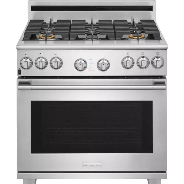  Electrolux Icon 36-inch Freestanding Gas Range with Min-2-Max Burners® E36GF76TPS IMAGE 1