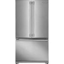  Electrolux Icon 36-inch, 23 cu.ft. Freestanding French 3-Door Refrigerator with Custom Temp Drawer™ E23BC69SPS IMAGE 1