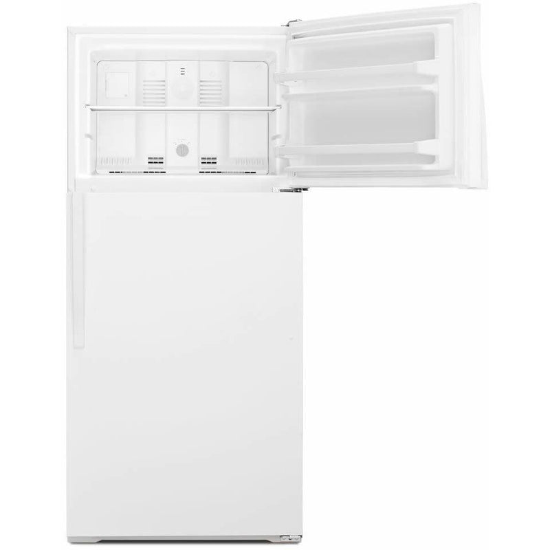  Whirlpool 28-inch, 14.0 cu. ft. Top Freezer Refrigerator WRT134TFDM IMAGE 5