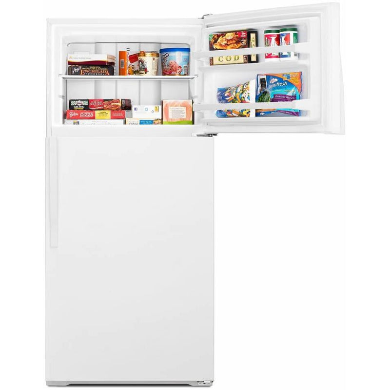  Whirlpool 28-inch, 14.0 cu. ft. Top Freezer Refrigerator WRT134TFDM IMAGE 8