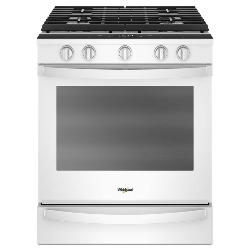  Whirlpool 30-inch Slide-In Gas Range WEG750H0HW IMAGE 1