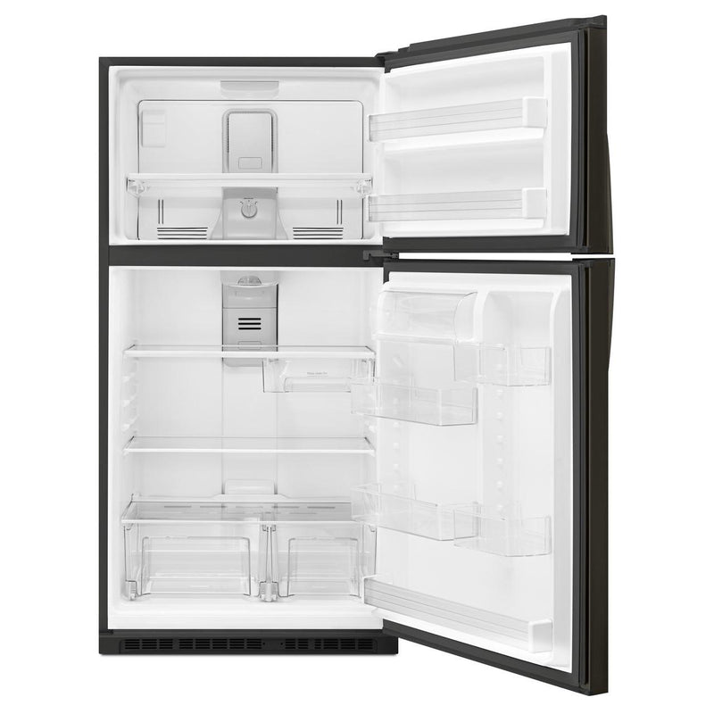  Whirlpool 33-inch, 21.3 cu. ft. Freestanding Top Freezer Refrigerator with Flexi-Slide™ Bin WRT541SZHV IMAGE 3