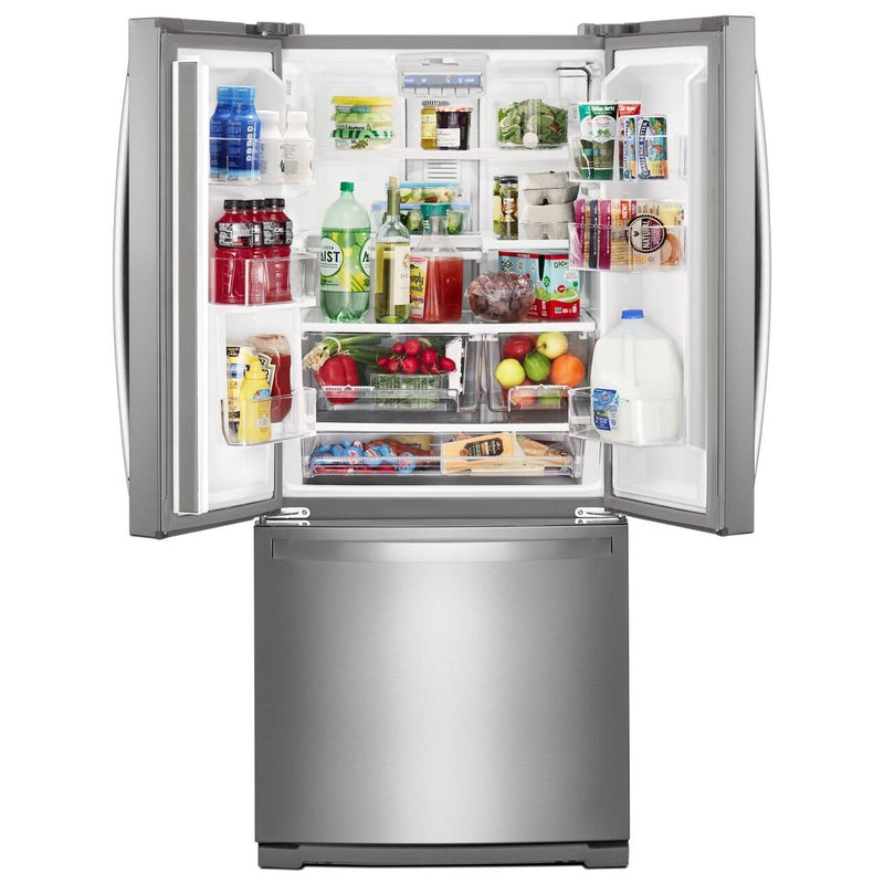  Whirlpool 30-inch, 19.68 cu. ft. French 3-Door Refrigerator WRF560SMHZ IMAGE 3