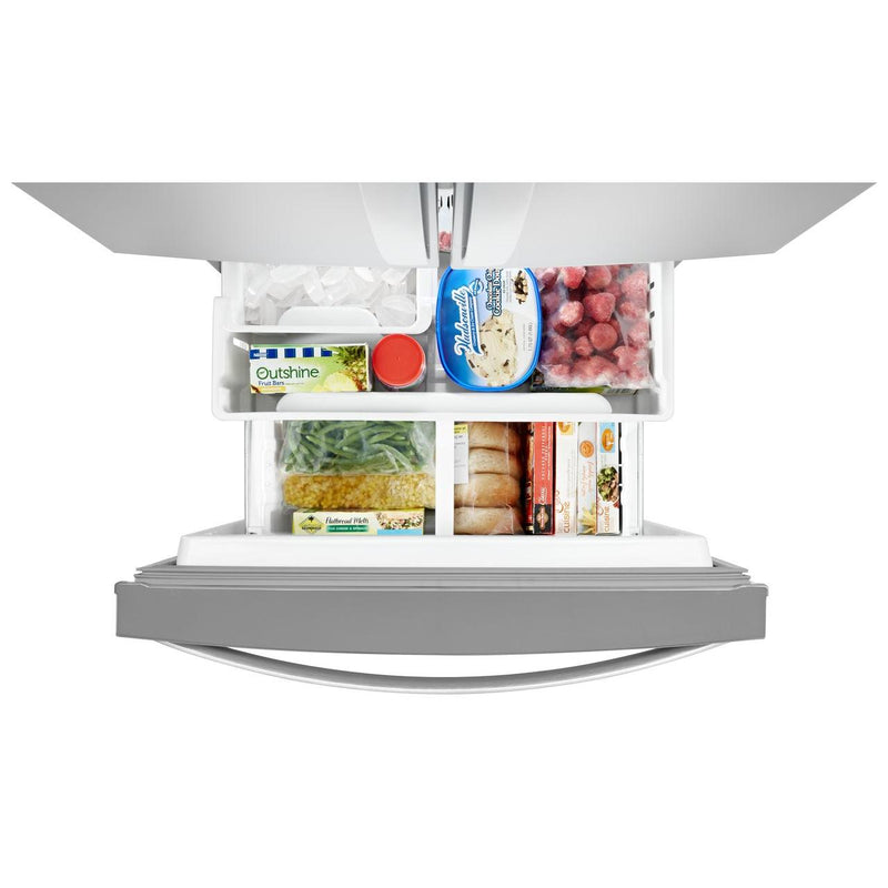  Whirlpool 30-inch, 19.68 cu. ft. French 3-Door Refrigerator WRF560SMHZ IMAGE 6