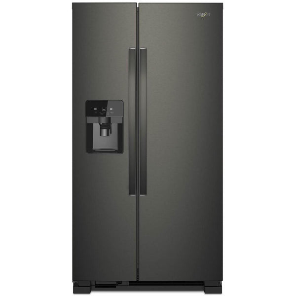  Whirlpool 33-inch, 21.4 cu. ft. Side-By-Side Refrigerator WRS321SDHV IMAGE 1