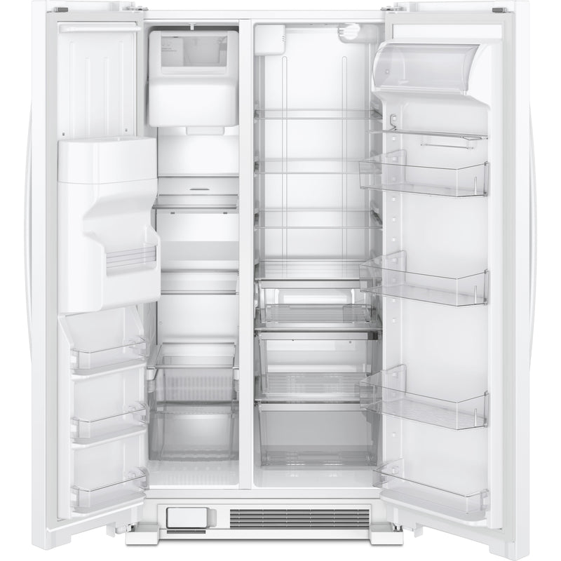  Whirlpool 36-inch, 24.55 cu. ft. Side-By-Side Refrigerator WRS325SDHW IMAGE 2
