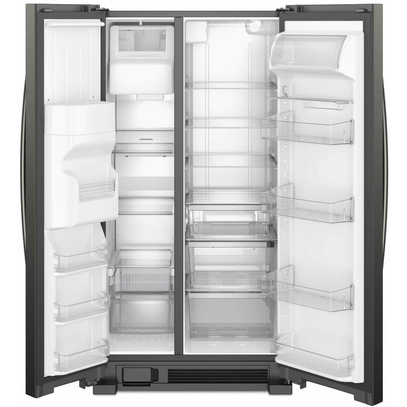  Whirlpool 36-inch, 24.55 cu. ft. Side-By-Side Refrigerator WRS325SDHV IMAGE 2