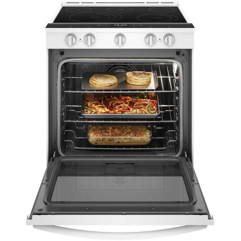  Whirlpool 30-inch Slide-In Electric Range YWEE750H0HW IMAGE 3