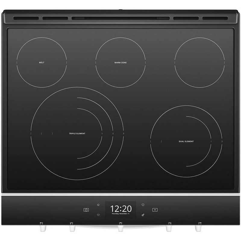  Whirlpool 30-inch Slide-In Electric Range YWEE750H0HW IMAGE 4