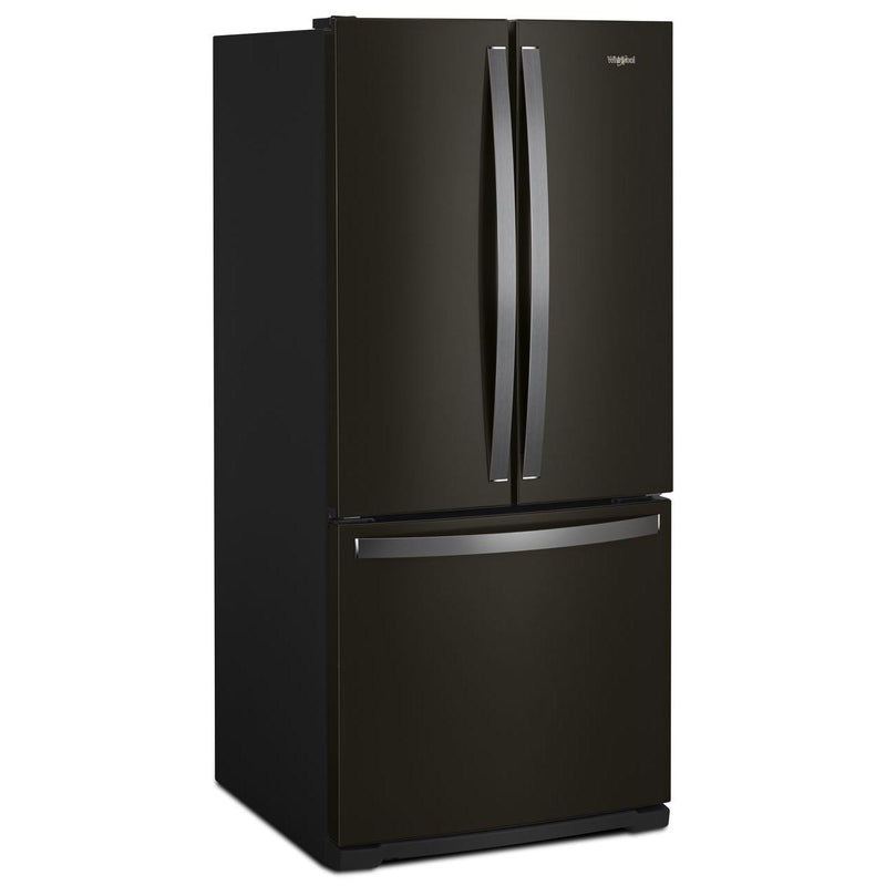  Whirlpool 30-inch, 19.68 cu.ft. Freestanding French 3-Door Refrigerator with FreshFlow™ Air Filter WRF560SFHV IMAGE 2
