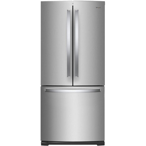  Whirlpool 30-inch, 19.68 cu.ft. Freestanding French 3-Door Refrigerator with FreshFlow™ Air Filter WRF560SFHZ IMAGE 1