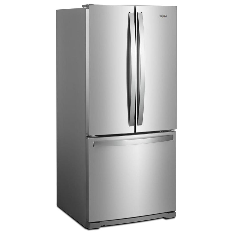  Whirlpool 30-inch, 19.68 cu.ft. Freestanding French 3-Door Refrigerator with FreshFlow™ Air Filter WRF560SFHZ IMAGE 2