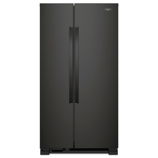 Whirlpool 33-inch, 21.7 cu. ft. Freestanding Side-by-side Refrigerator with Adaptive Defrost WRS312SNHB IMAGE 1