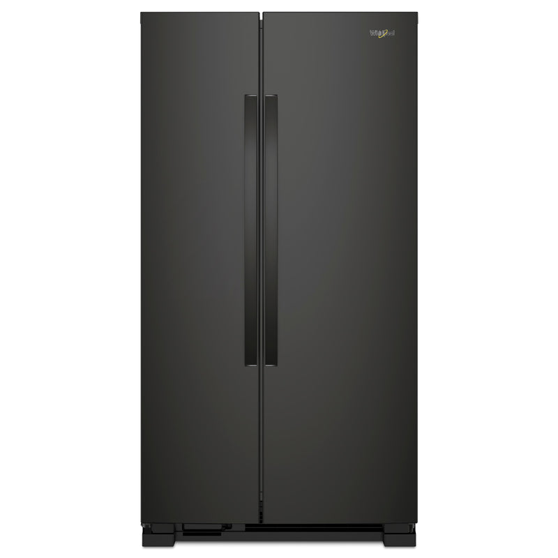  Whirlpool 33-inch, 21.7 cu. ft. Freestanding Side-by-side Refrigerator with Adaptive Defrost WRS312SNHB IMAGE 1
