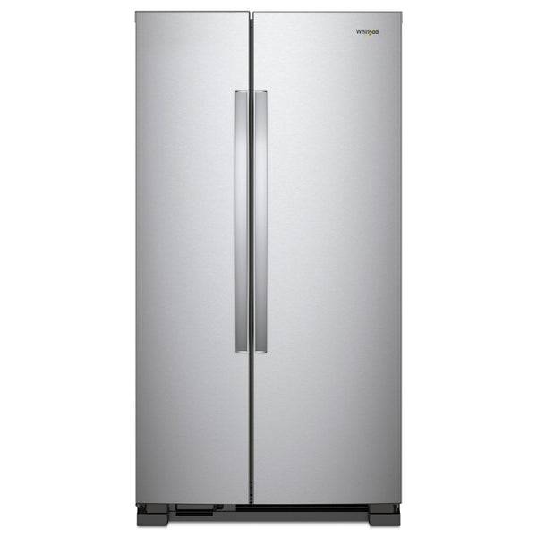  Whirlpool 33-inch, 21.7 cu. ft. Freestanding Side-by-side Refrigerator with Adaptive Defrost WRS312SNHM IMAGE 1