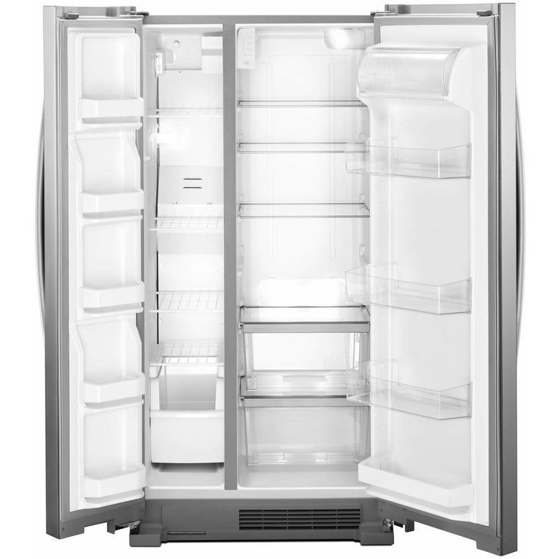  Whirlpool 33-inch, 21.7 cu. ft. Freestanding Side-by-side Refrigerator with Adaptive Defrost WRS312SNHM IMAGE 2