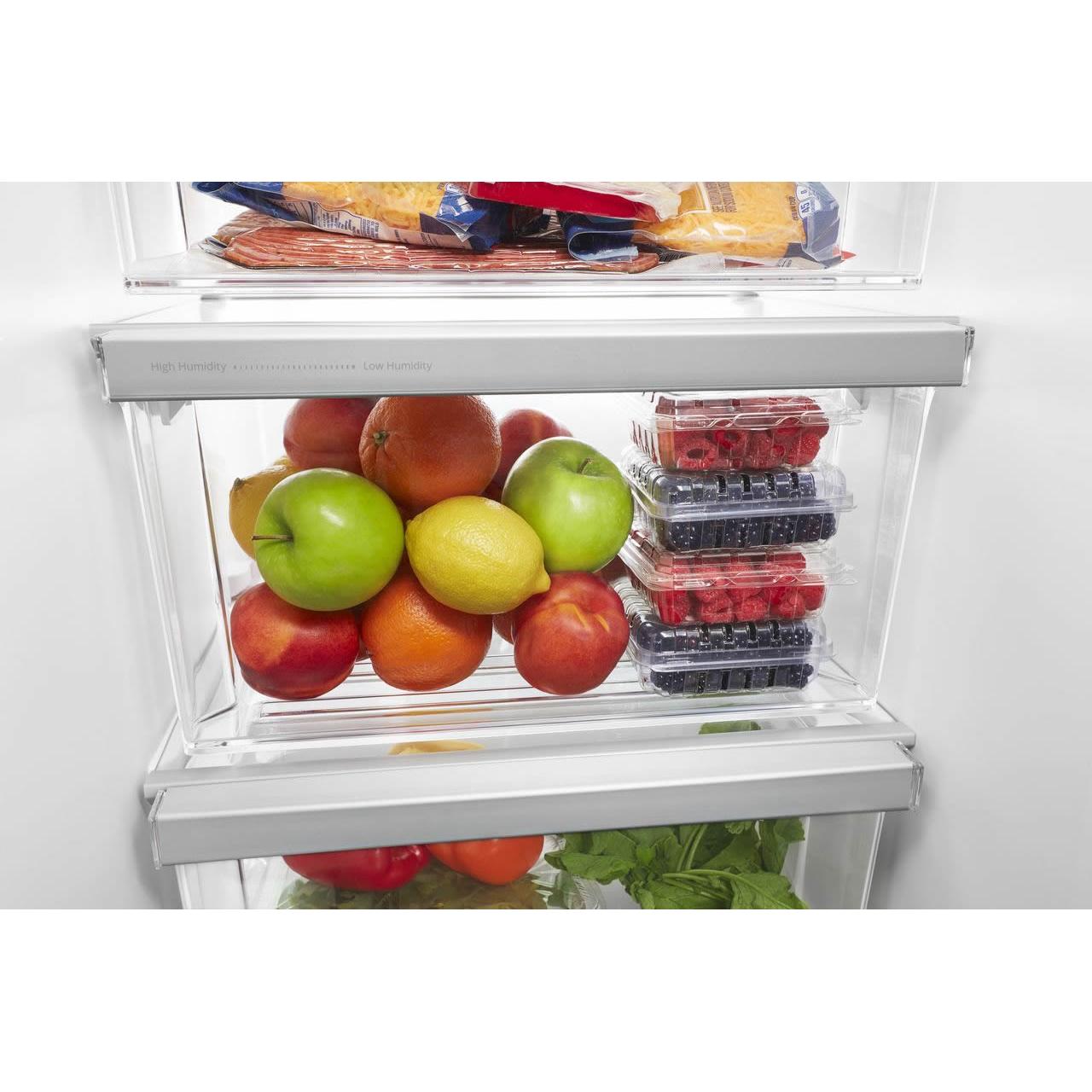  Whirlpool 33-inch, 21.7 cu. ft. Freestanding Side-by-side Refrigerator with Adaptive Defrost WRS312SNHM IMAGE 6