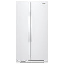  Whirlpool 33-inch, 21.7 cu. ft. Freestanding Side-by-side Refrigerator with Adaptive Defrost WRS312SNHW IMAGE 1