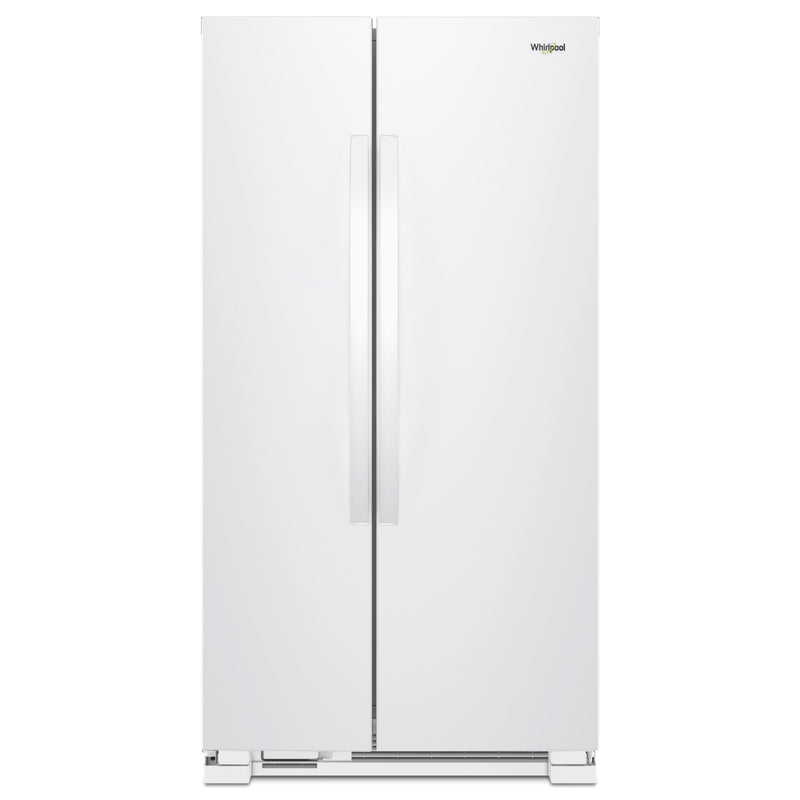  Whirlpool 33-inch, 21.7 cu. ft. Freestanding Side-by-side Refrigerator with Adaptive Defrost WRS312SNHW IMAGE 1