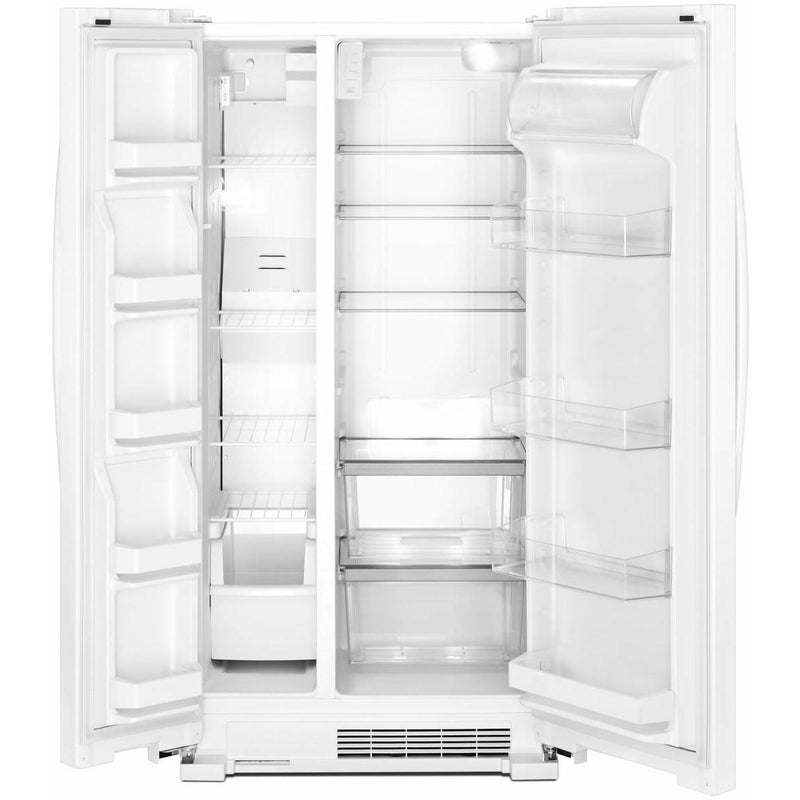 Whirlpool 33-inch, 21.7 cu. ft. Freestanding Side-by-side Refrigerator with Adaptive Defrost WRS312SNHW IMAGE 2