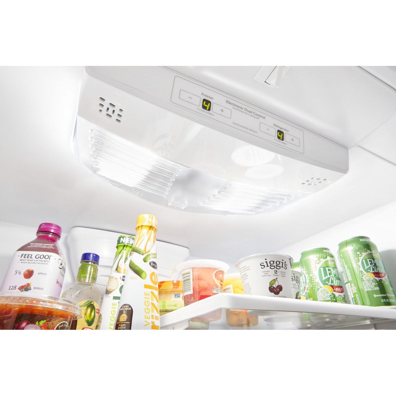  Whirlpool 33-inch, 22 cu. ft. Bottom Freezer Refrigerator with Icemaker WRB322DMHV IMAGE 10