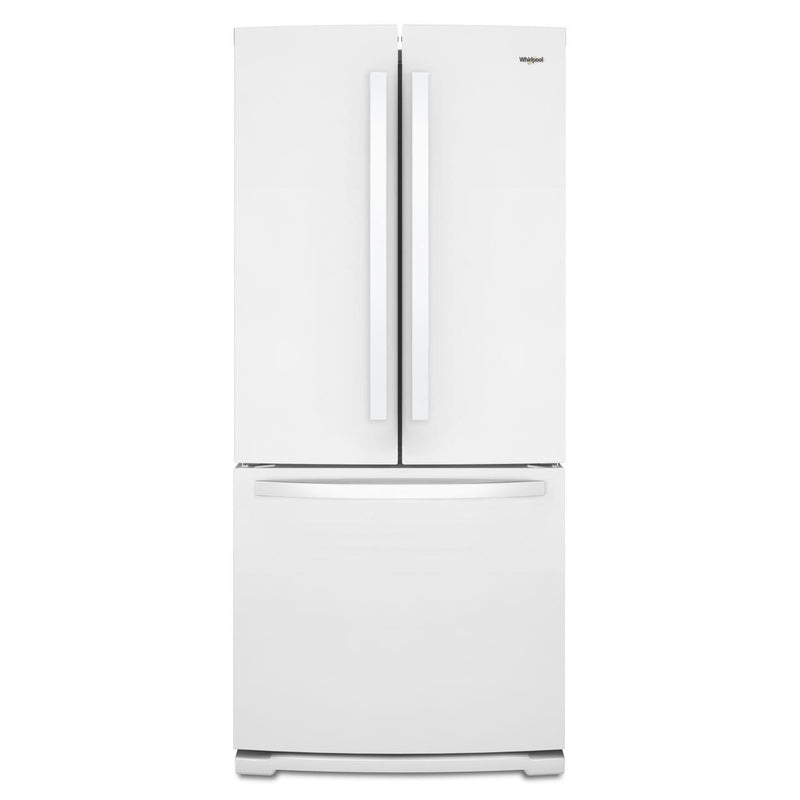 Whirlpool 30-inch, 19.68 cu.ft. Freestanding French 3-Door Refrigerator with FreshFlow™ Air Filter WRF560SFHW IMAGE 1