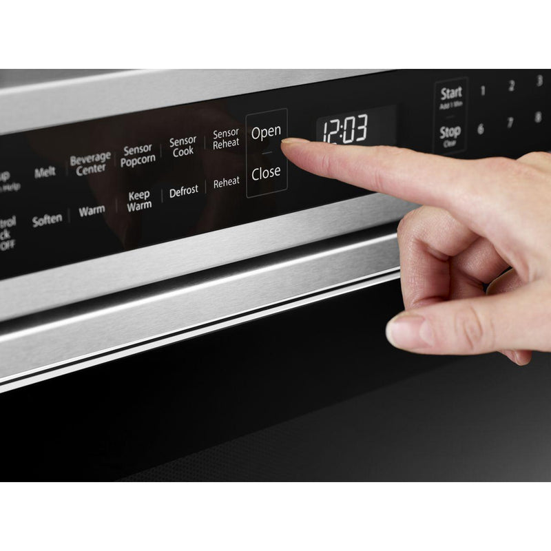  KitchenAid 24-inch, 1.2 cu. ft. Under-Counter Microwave Oven Drawer KMBD104GSS IMAGE 6